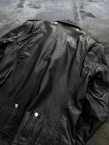 Chaqueta de cuero de motociclista (Hombre)